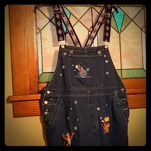 Overalls Winnie the Pooh with suspenders